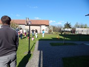 Čarodějnické odpoledne s rodiči na školní zahradě